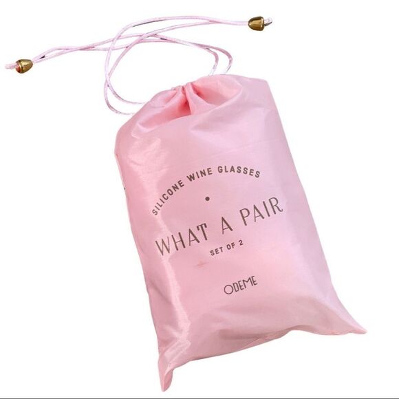 Odeme What A Pair (Set of 2) Silicone Wine Glasses - Picture 7 of 7